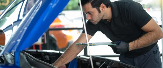 Schemat całego układu wydechowego diesla z turbiną katalizatorem i filtrem DPF