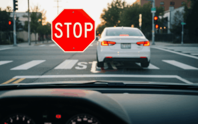 Jaki mandat za niezatrzymanie się na stopie? Jeden błąd i wysoka kara